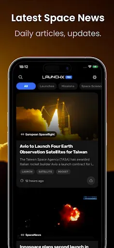 Скриншот 6 — LaunchX: Rocket Launch Tracker