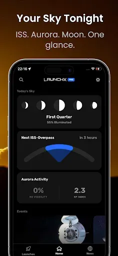 Скриншот 7 — LaunchX: Rocket Launch Tracker