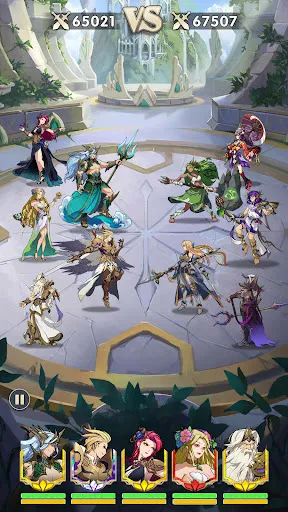 Скриншот 8 — Mythic Heroes: Idle RPG