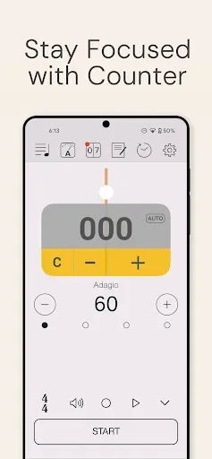 Скриншот 3 — Smart Metronome & Tuner