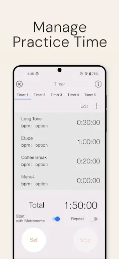 Скриншот 5 — Smart Metronome & Tuner