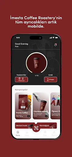 Скриншот 1 — Imesta Coffee