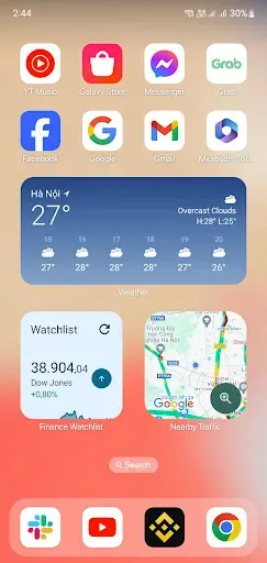 Скриншот 1 — Launcher OS