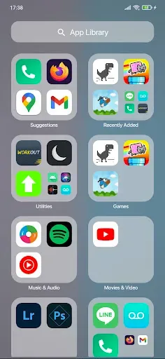 Скриншот 3 — Launcher OS