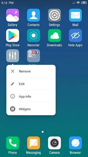 Скриншот 1 — X Launcher Pro