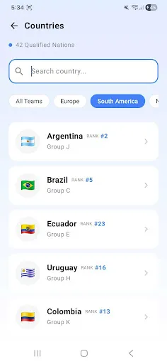 Скриншот 3 — World Cup 2026 Hub