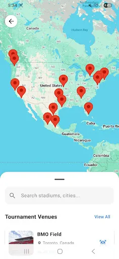 Скриншот 4 — World Cup 2026 Hub