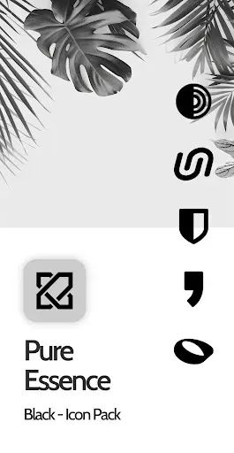 Скриншот 5 — Pure Essence Black Icon Pack
