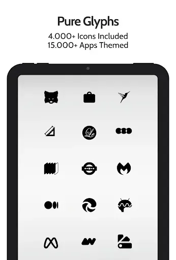 Скриншот 6 — Pure Essence Black Icon Pack