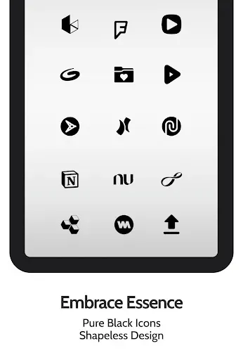 Скриншот 7 — Pure Essence Black Icon Pack