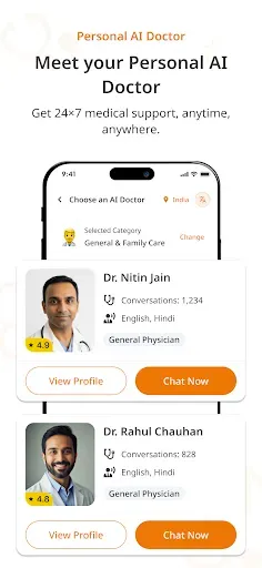 Скриншот 3 — Jivi: AI Health & Mind Coach