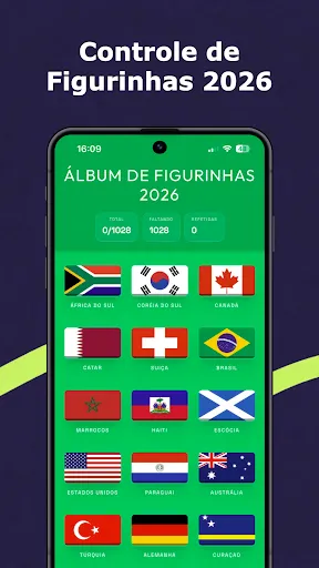 Скриншот 1 — Figurinhas Copa 2026