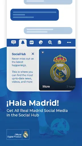 Скриншот 1 — Real Madrid Keyboard
