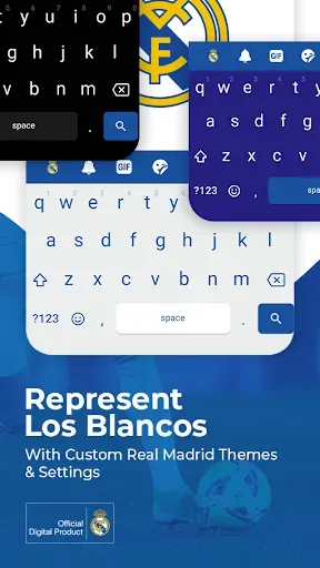 Скриншот 2 — Real Madrid Keyboard