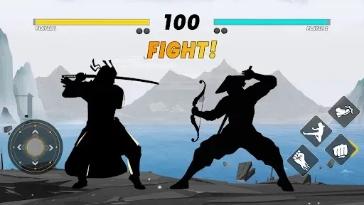Скриншот 1 — Sword Shadow Fighting Game 3D