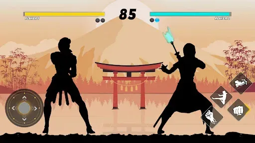 Скриншот 4 — Sword Shadow Fighting Game 3D