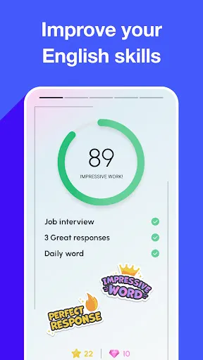 Скриншот 5 — Speak English with Loora AI