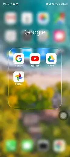Скриншот 2 — Лаунчер iOS 26