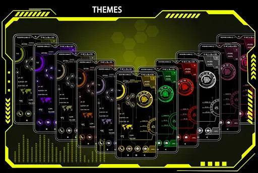 Скриншот 2 — Hi-tech Circuit Launcher