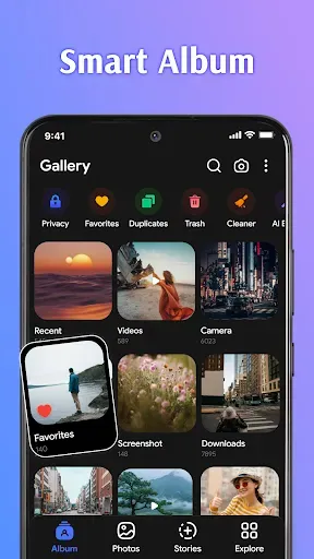 Скриншот 2 — Gallery Pro - Photo Album
