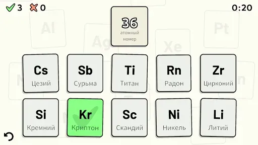 Скриншот 5 — Periodic Table Quiz