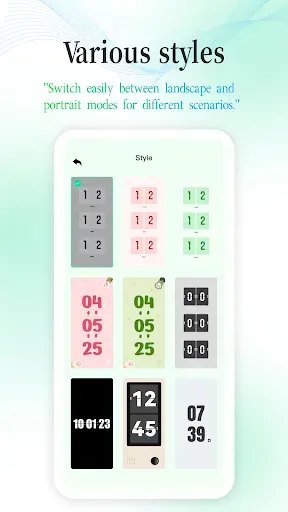 Скриншот 5 — Big digital clock display