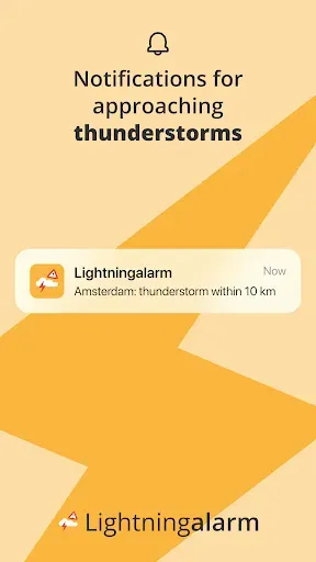 Скриншот 1 — Lightning Alarm Weatherplaza