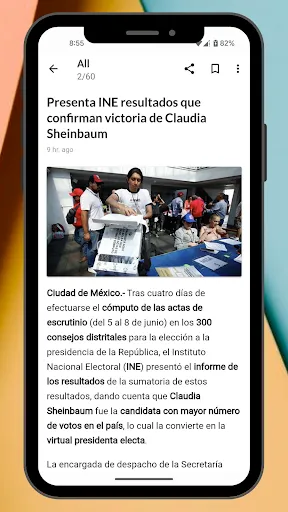 Скриншот 1 — Noticias de México