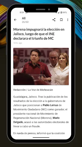 Скриншот 2 — Noticias de México