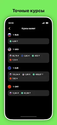 Скриншот 3 — Конвертер валют Neo + курсы