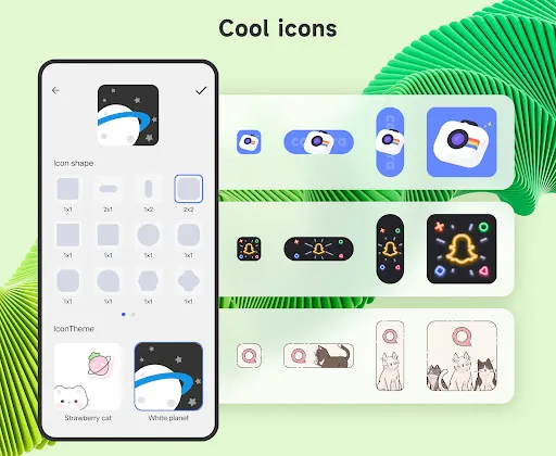 Скриншот 3 — Cool Mi Launcher - CC Launcher