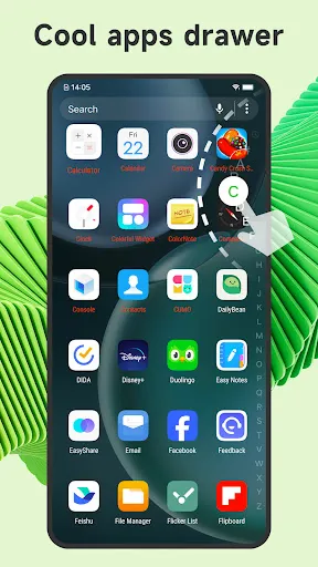 Скриншот 5 — Cool Mi Launcher - CC Launcher