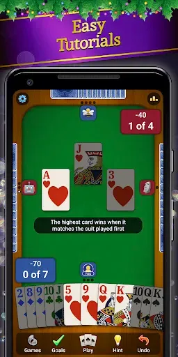 Скриншот 2 — Spades: Classic Card Games