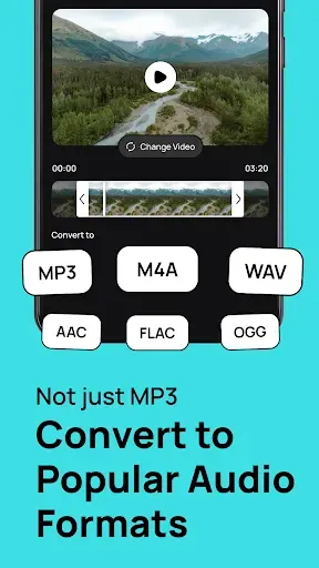 Скриншот 2 — Video to MP3 Converter・2Audio