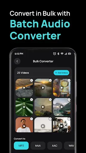 Скриншот 3 — Video to MP3 Converter・2Audio