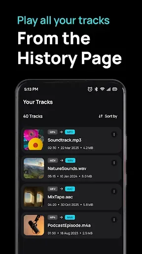 Скриншот 5 — Video to MP3 Converter・2Audio