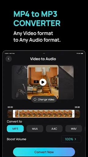 Скриншот 8 — Video to MP3 Converter・2Audio