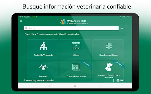 Скриншот 5 — Manual de Veterinaria MSD