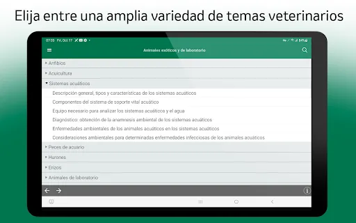 Скриншот 6 — Manual de Veterinaria MSD