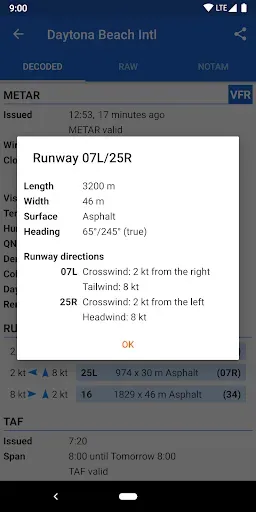 Скриншот 8 — Avia Weather - METAR & TAF