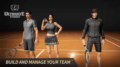 Скриншот 2 — Ultimate Tennis: сетевой 3D-те