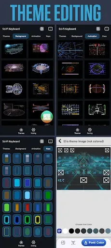 Скриншот 3 — Sci-Fi Keyboard