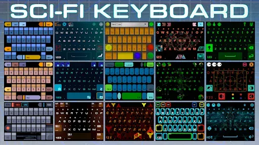 Скриншот 6 — Sci-Fi Keyboard