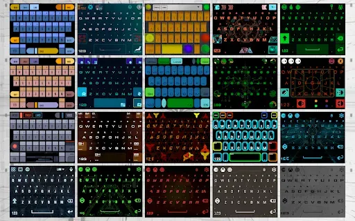 Скриншот 7 — Sci-Fi Keyboard