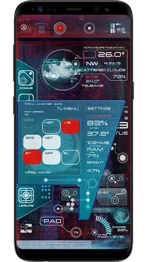 Скриншот 3 — TREK: Total Launcher Theme