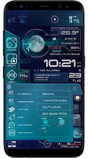 Скриншот 4 — TREK: Total Launcher Theme