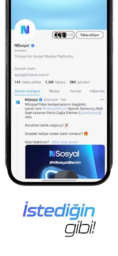 Скриншот 4 — NSosyal
