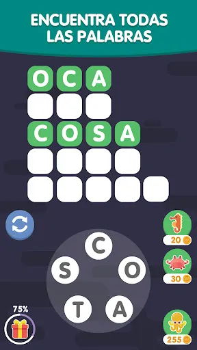 Скриншот 3 — Mar de Palabras: Juego Español