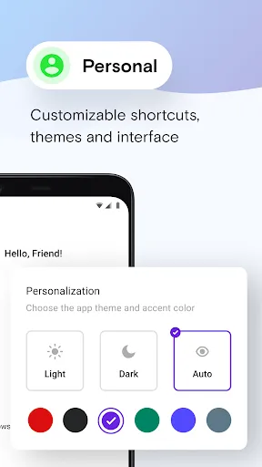 Скриншот 3 — Браузер Opera Mini beta