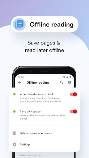 Скриншот 8 — Браузер Opera Mini beta
